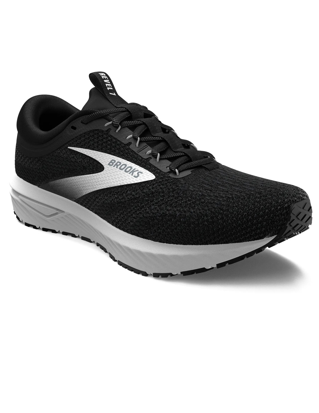 Brooks REVEL 7, negro/blanco