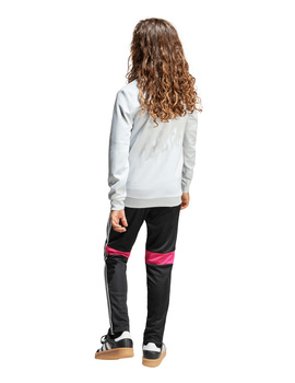chandal adidas junior TIRO ES TS Y, gris/negro/rosa