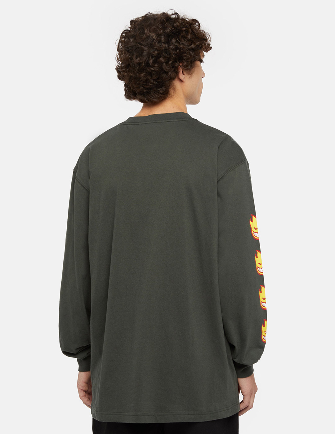 camiseta manga larga DICKIES X SPITFIRE , negro