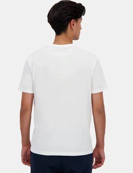 camiseta le coq hombre manga corta blanco
