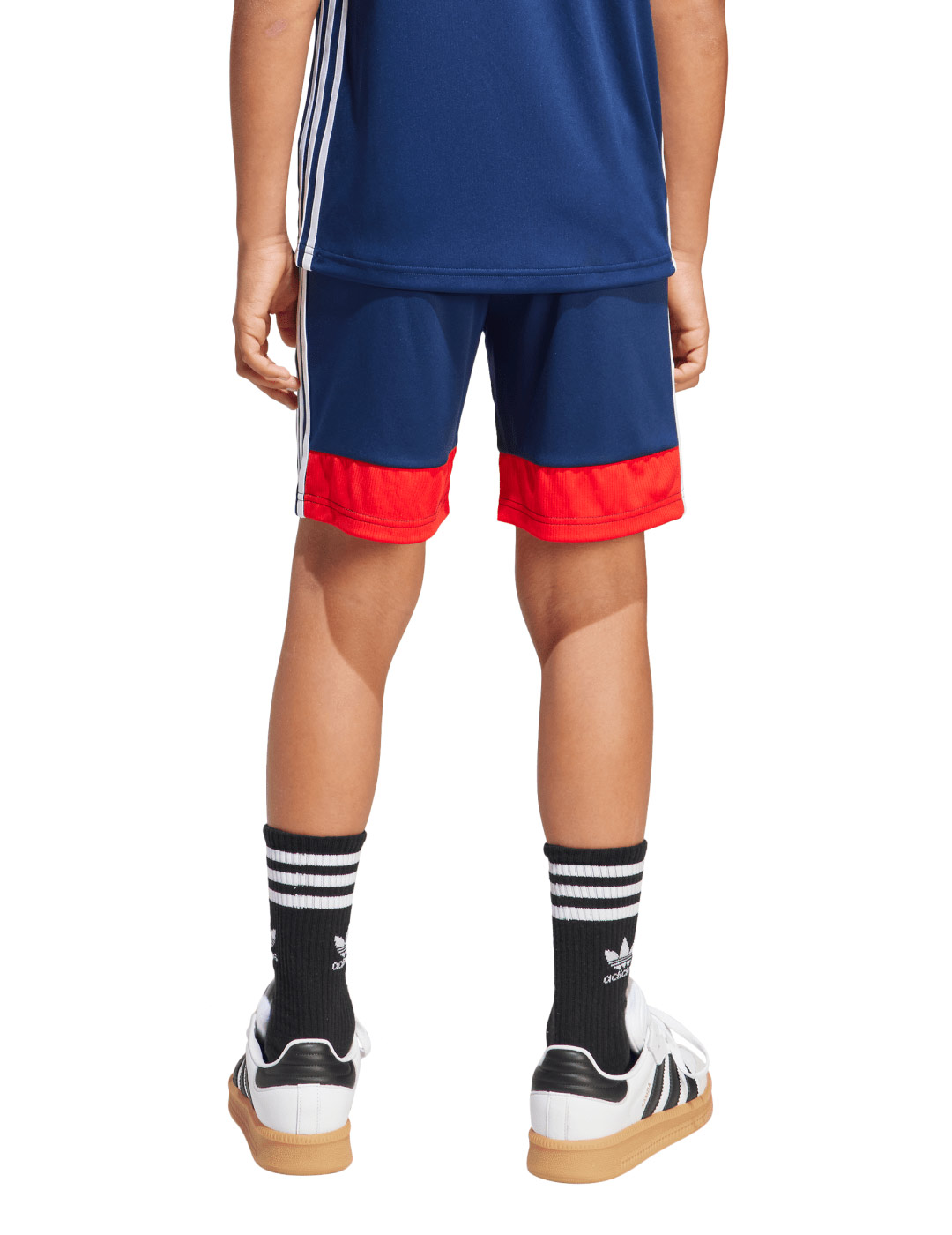 short adidas TIRO junior, marino/rojo/blanco