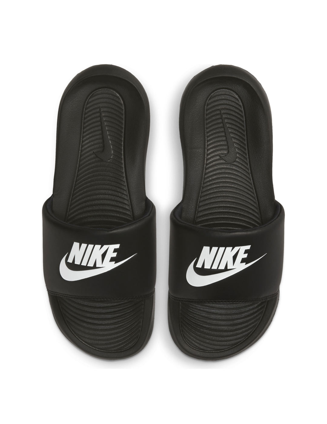 chancla mujer nike  VICTORI ONE, negro/blanco