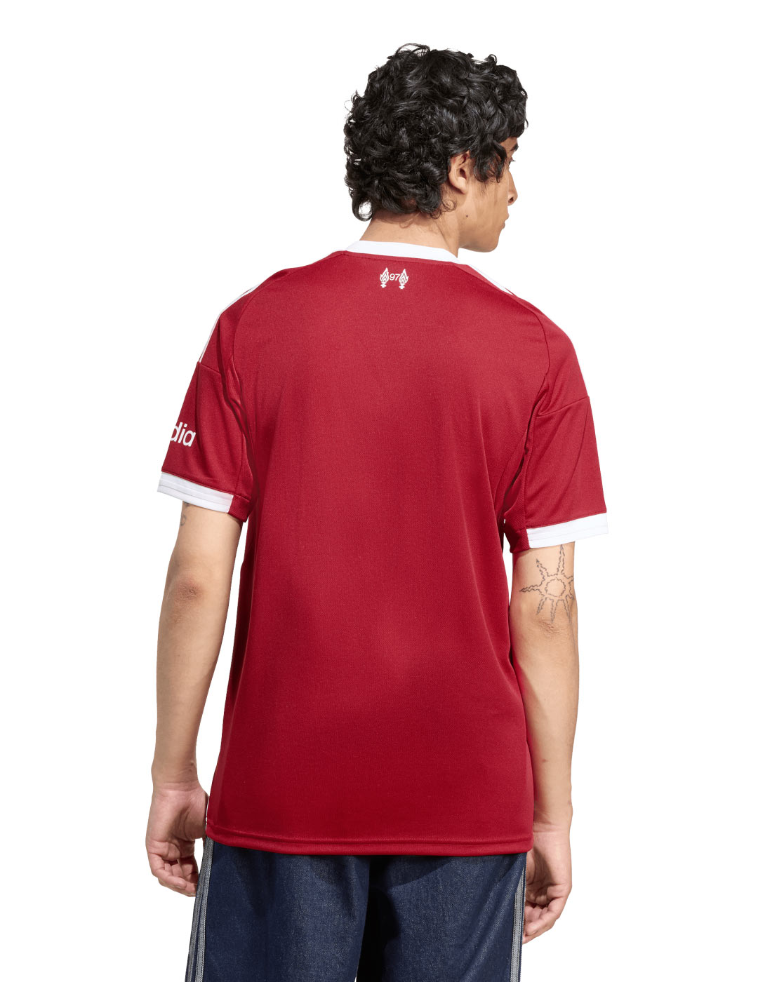 camiseta manga corta adidas Liverpool roja