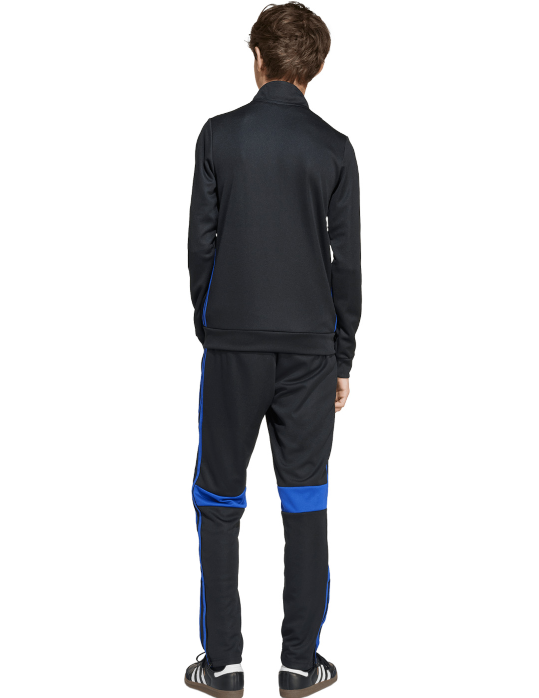 chandal adidas TIRO ES junior, negro/azulon