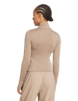 chaqueta adidas ajustada mujer, camel