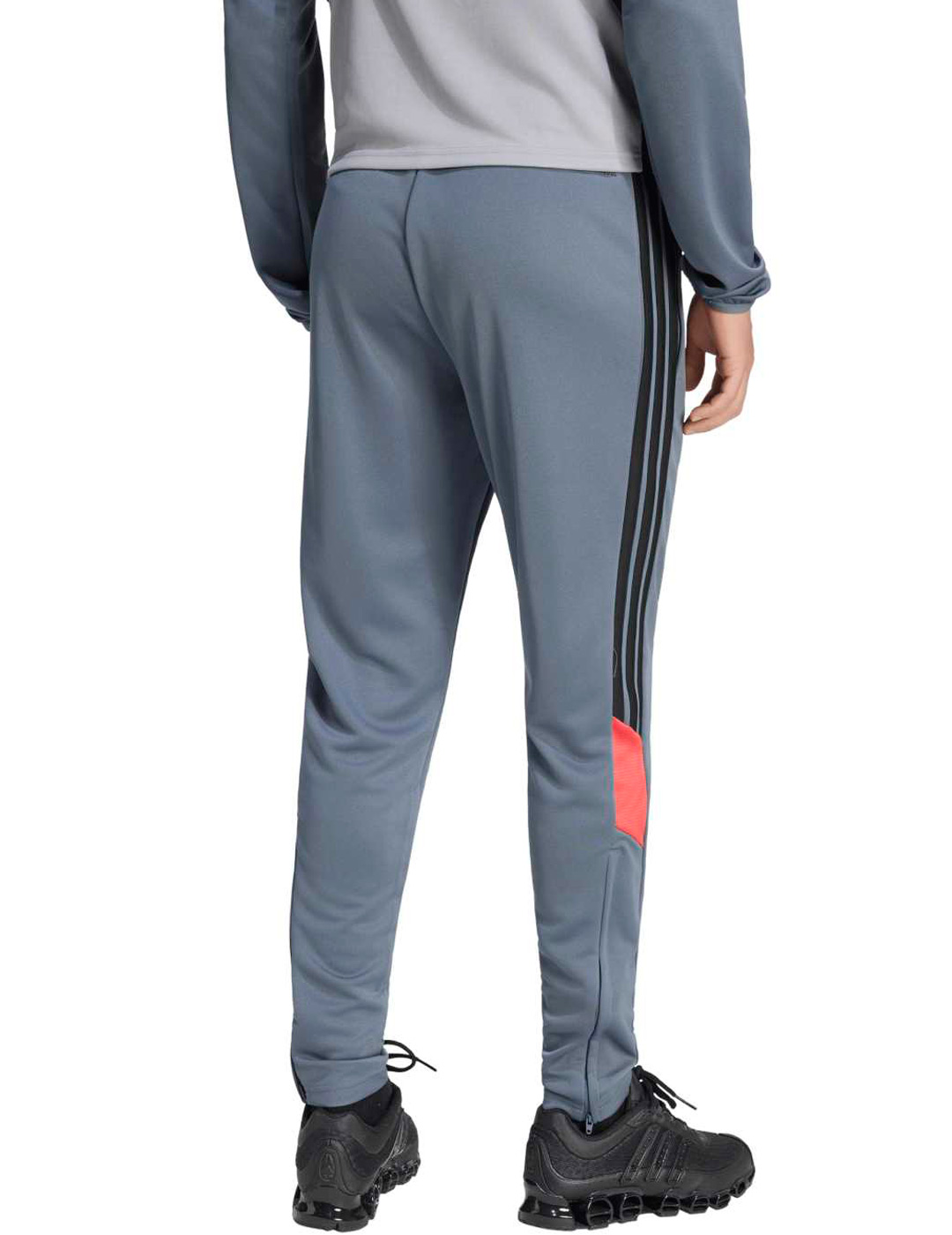 pantalón entreno adidas TIRO, gris/rojo